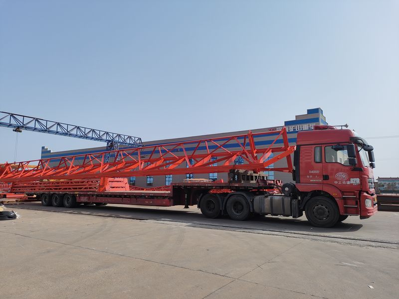 電動葫蘆門式起重機  MH10t—25m 制作完成，發(fā)往陜西榆林交付客戶使用